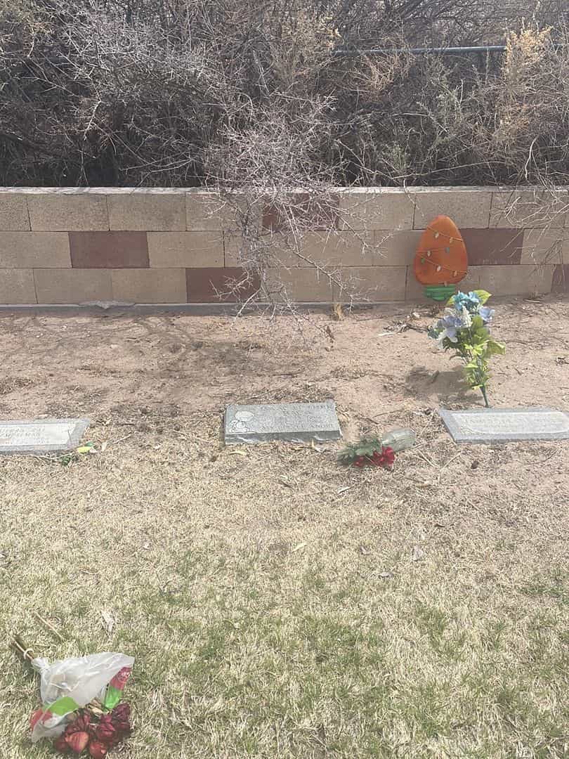 Isaac Luther Baca's grave. Photo 1