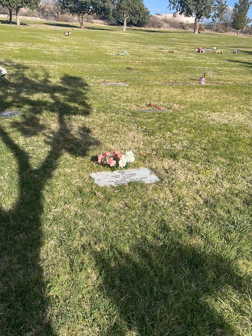 Alex T. Ramos's grave. Photo 2