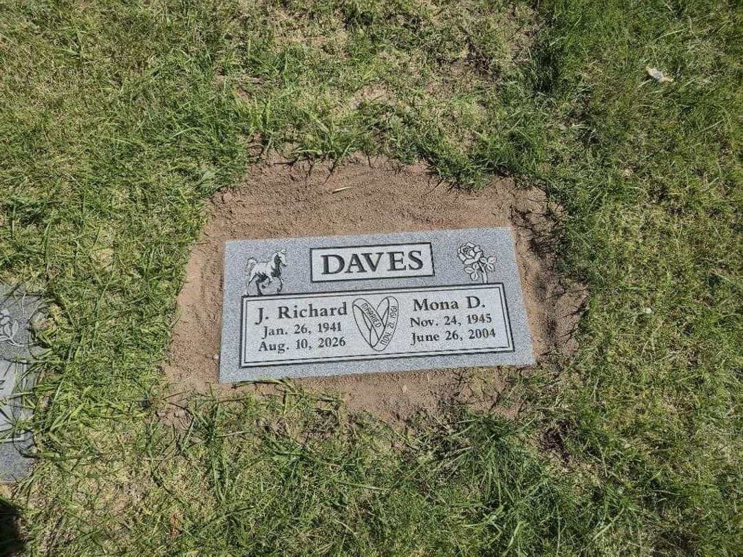 J. Richard Daves's grave