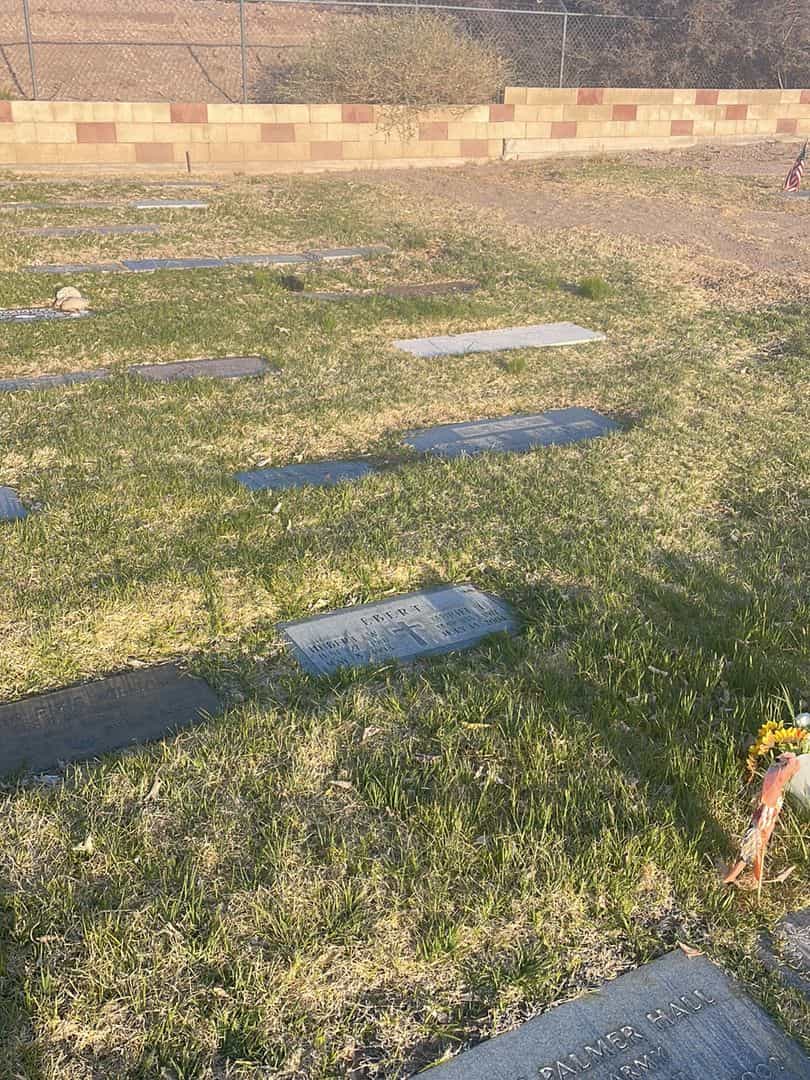 Herbert W. Ebert's grave. Photo 1