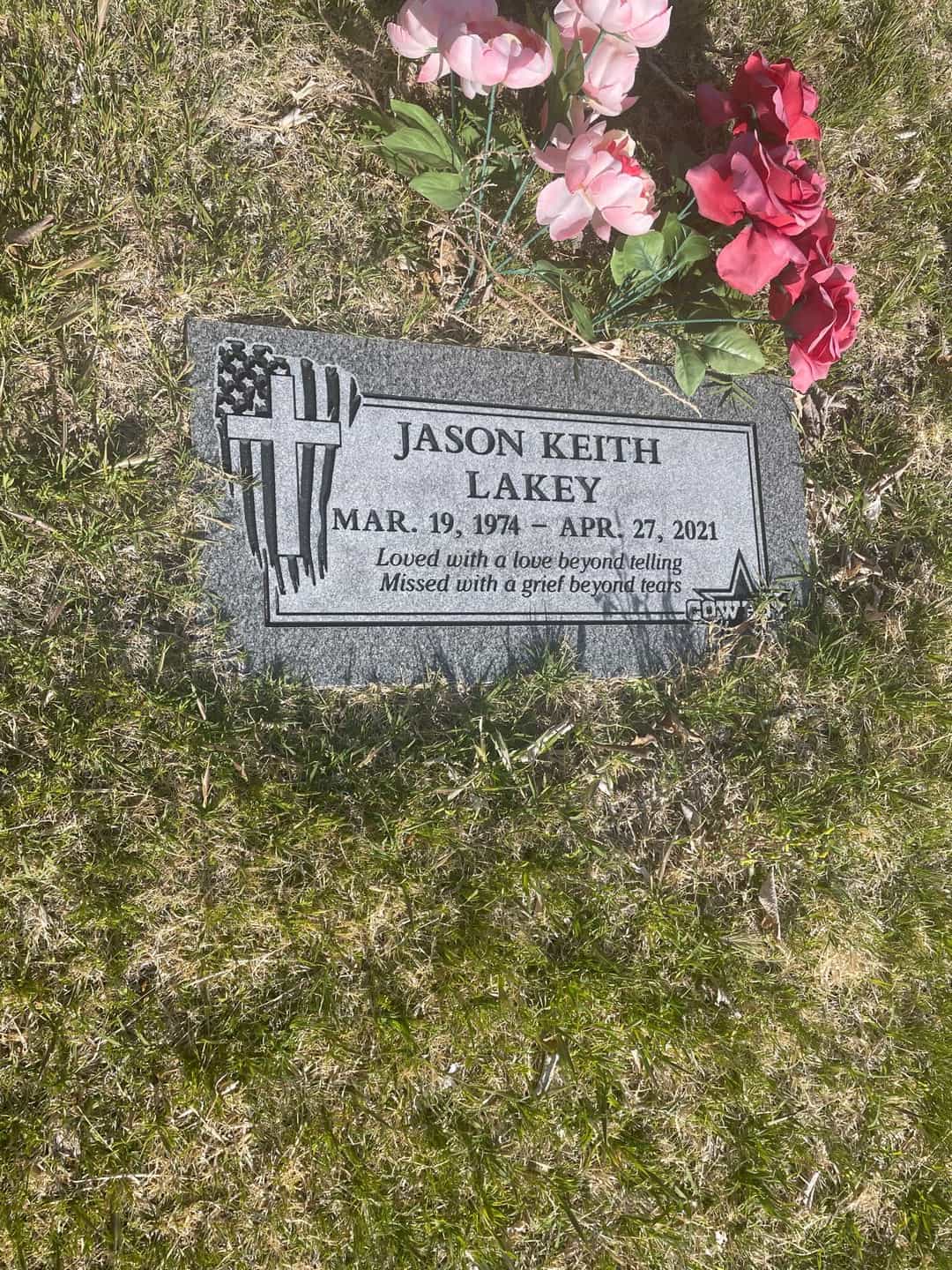 Jason Keith Lakey's grave. Photo 2