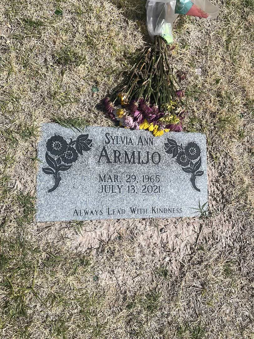 Sylvia Ann Janssens Armijo's grave. Photo 2
