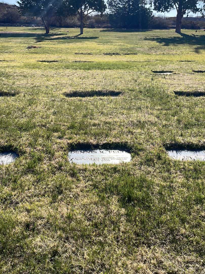 Dennis R. Felts's grave. Photo 1
