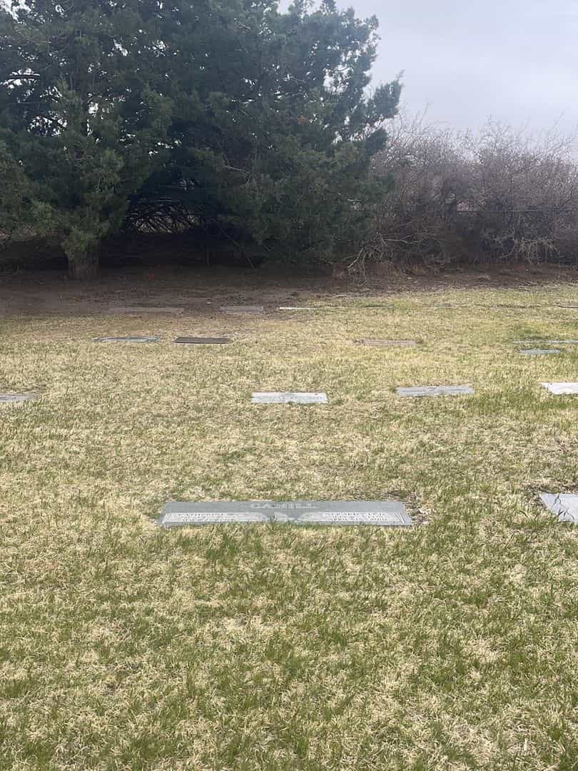 Catherine C. Cahill's grave. Photo 2