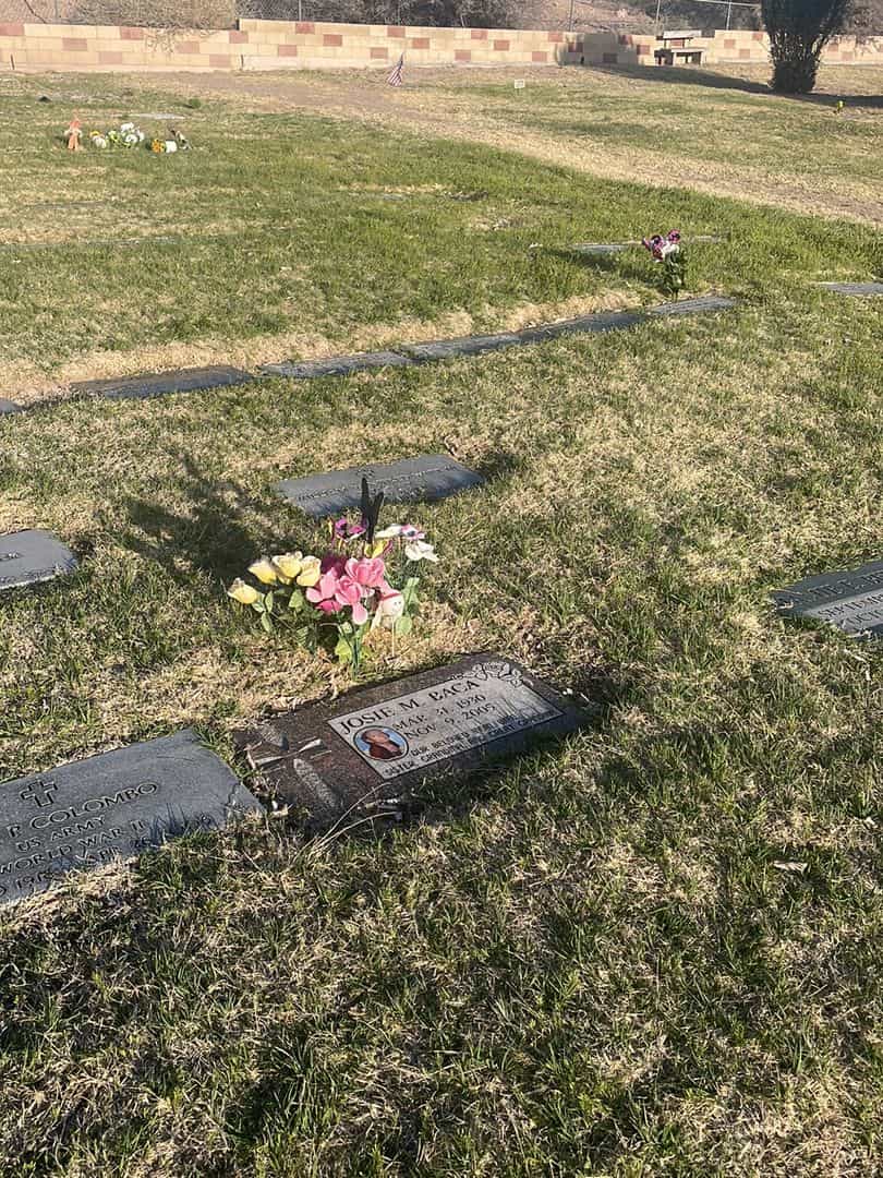 Josie M. Baca's grave. Photo 1