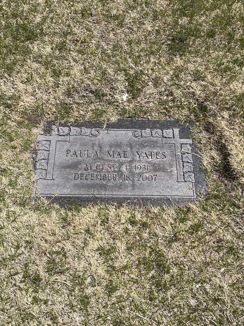 Paula Mae Yates's grave. Photo 2