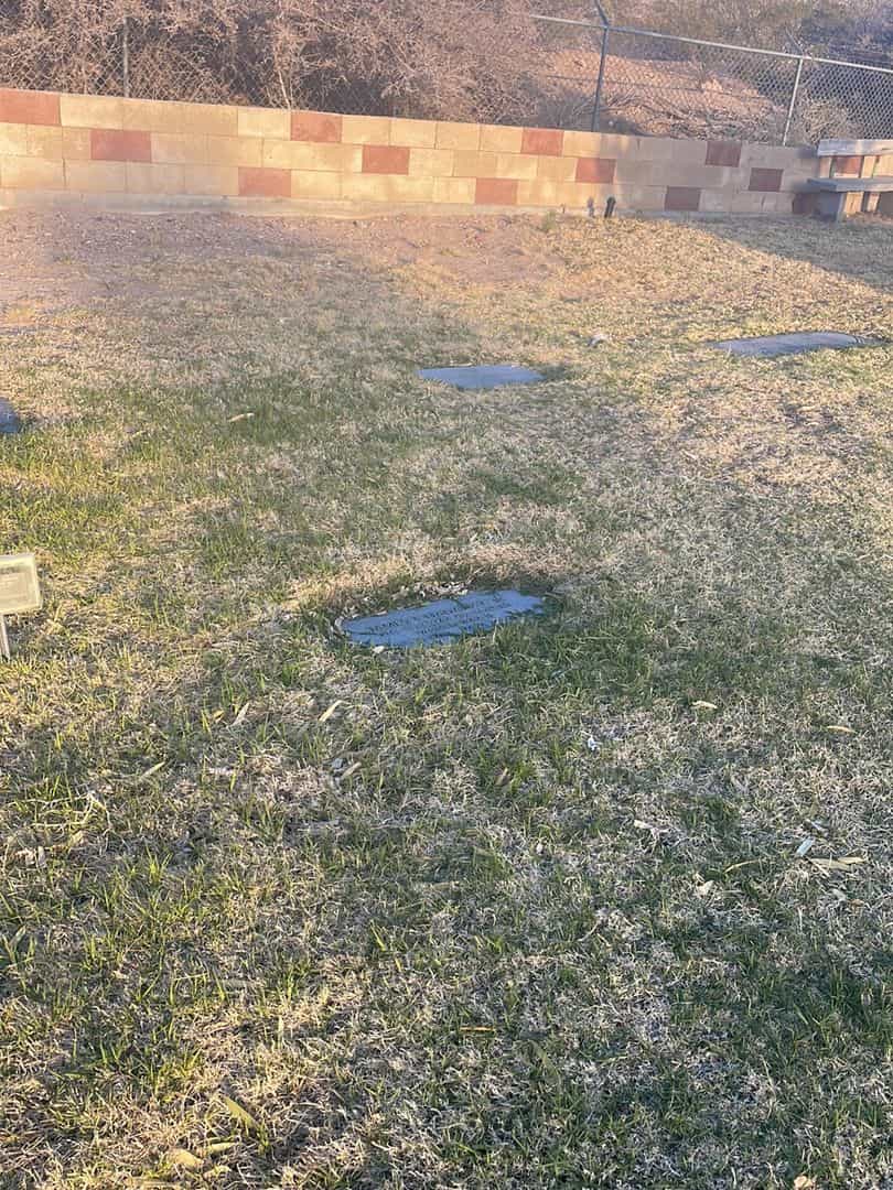 James T. Hadaway Junior's grave. Photo 1