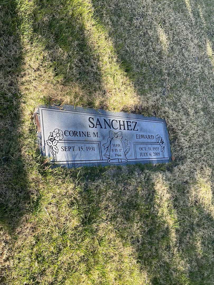 Edward Sanchez's grave. Photo 2