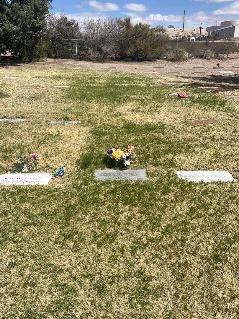 David Baca Baca's grave. Photo 2