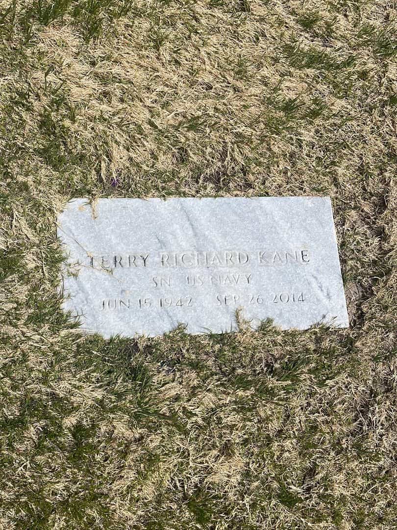 Terry Richard Kane's grave. Photo 1
