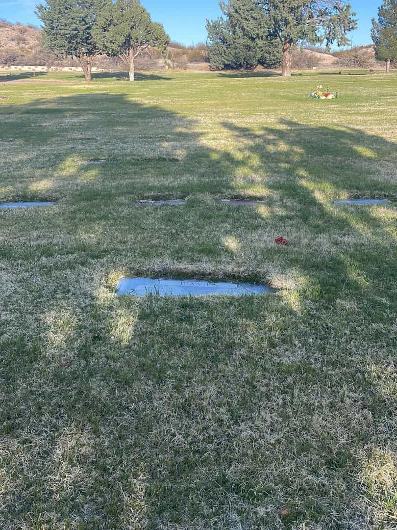 Billye P. Daves's grave. Photo 1