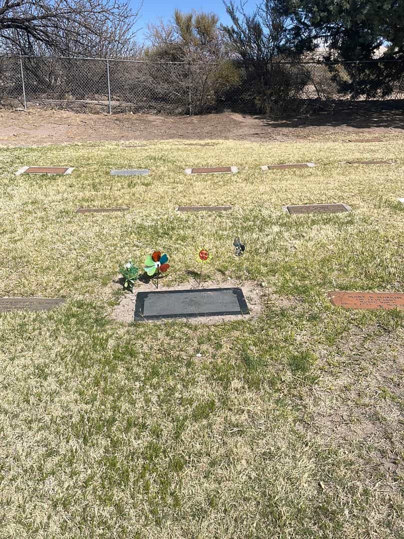 Jose B. Baca's grave. Photo 1