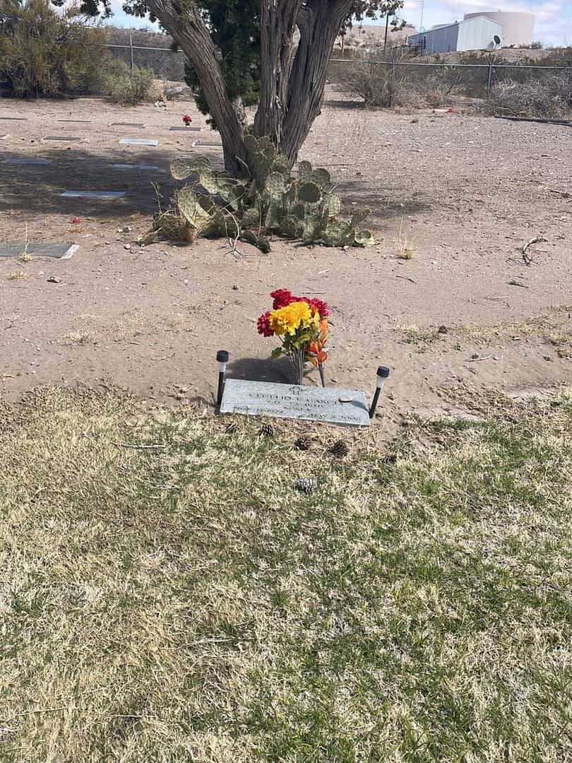 Cecelio E. Garcia's grave. Photo 2