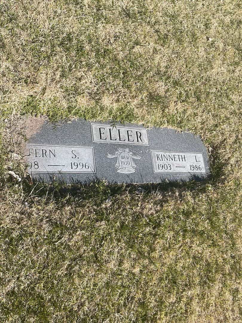 Fern S. Eller's grave. Photo 2