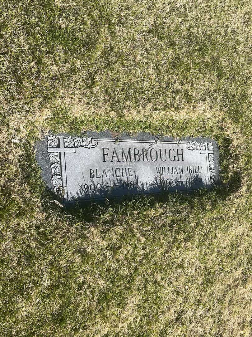 William "Bill" Fambrough's grave. Photo 2