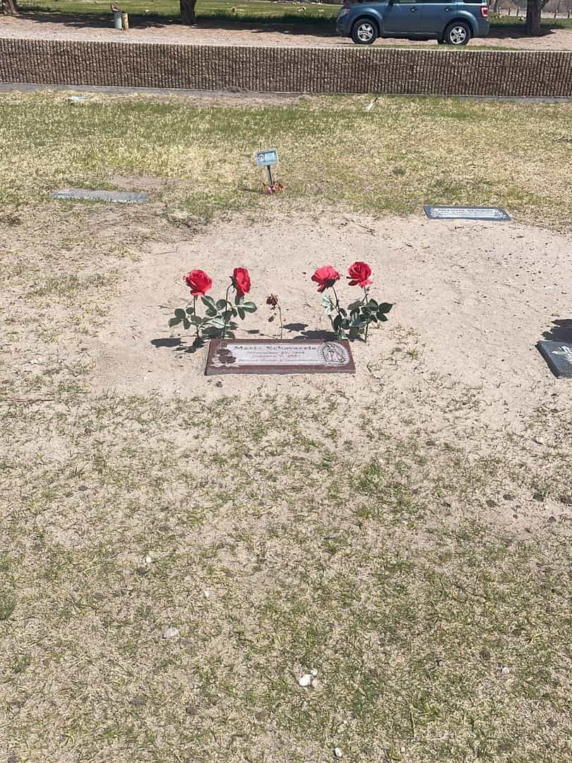 Maria Echavarria's grave. Photo 3