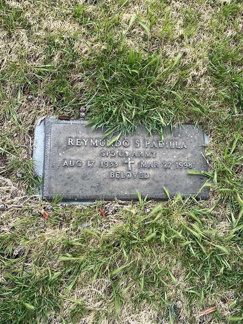 Reymundo S. Padilla's grave. Photo 2