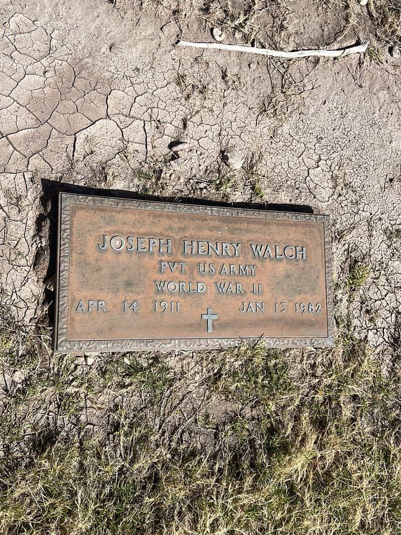 Joseph Henry Walch's grave. Photo 1
