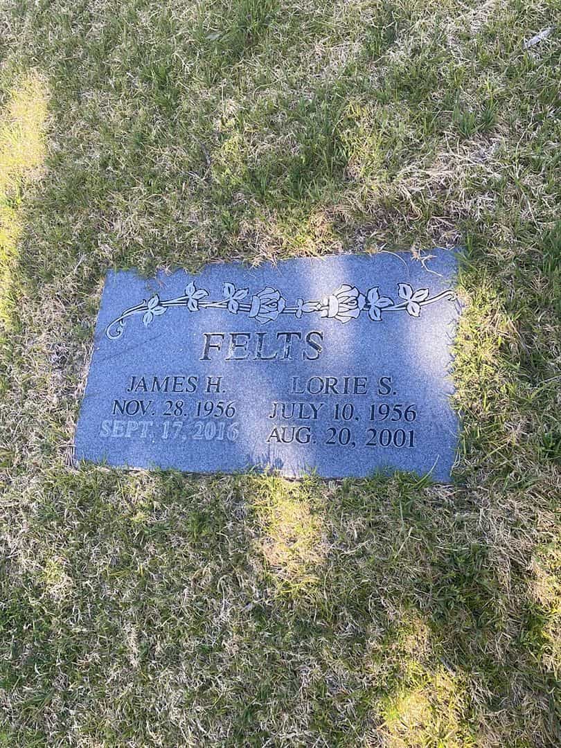 James H. Felts's grave. Photo 2