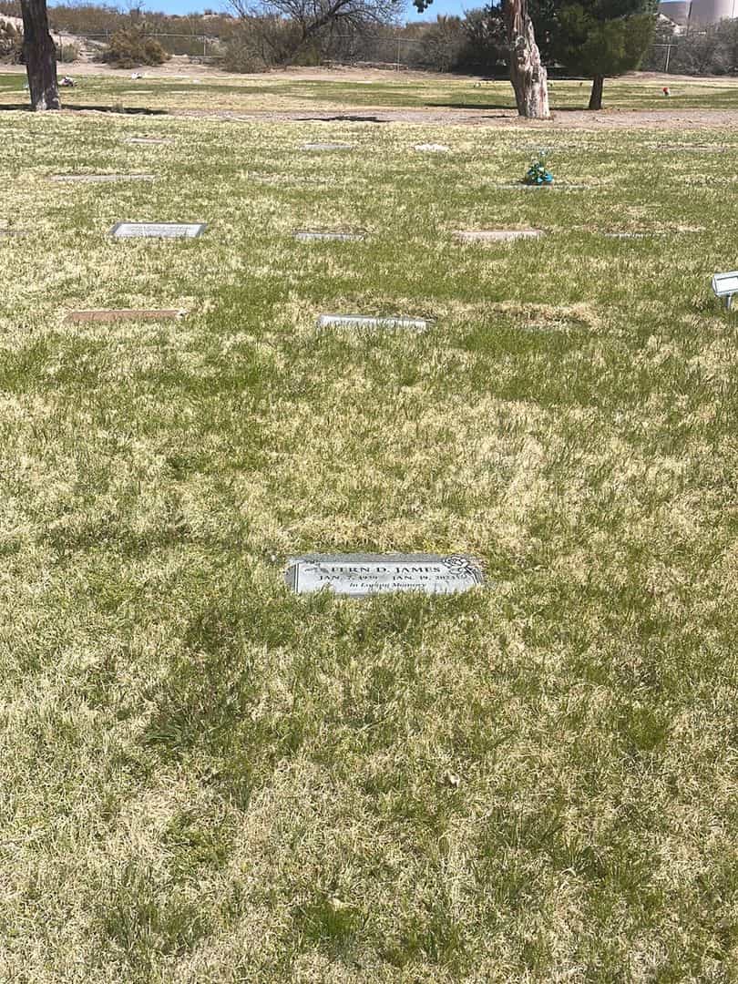 Fern D. James's grave. Photo 1