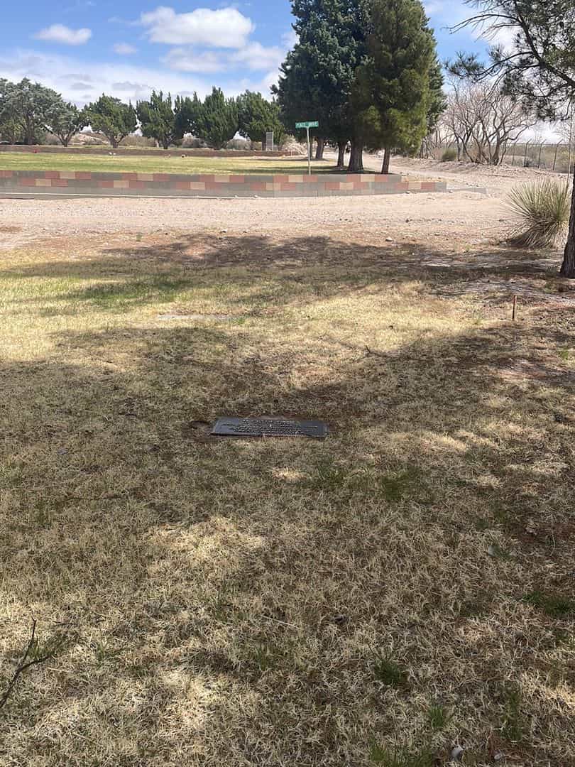 Homer Clyde Eanes's grave. Photo 2