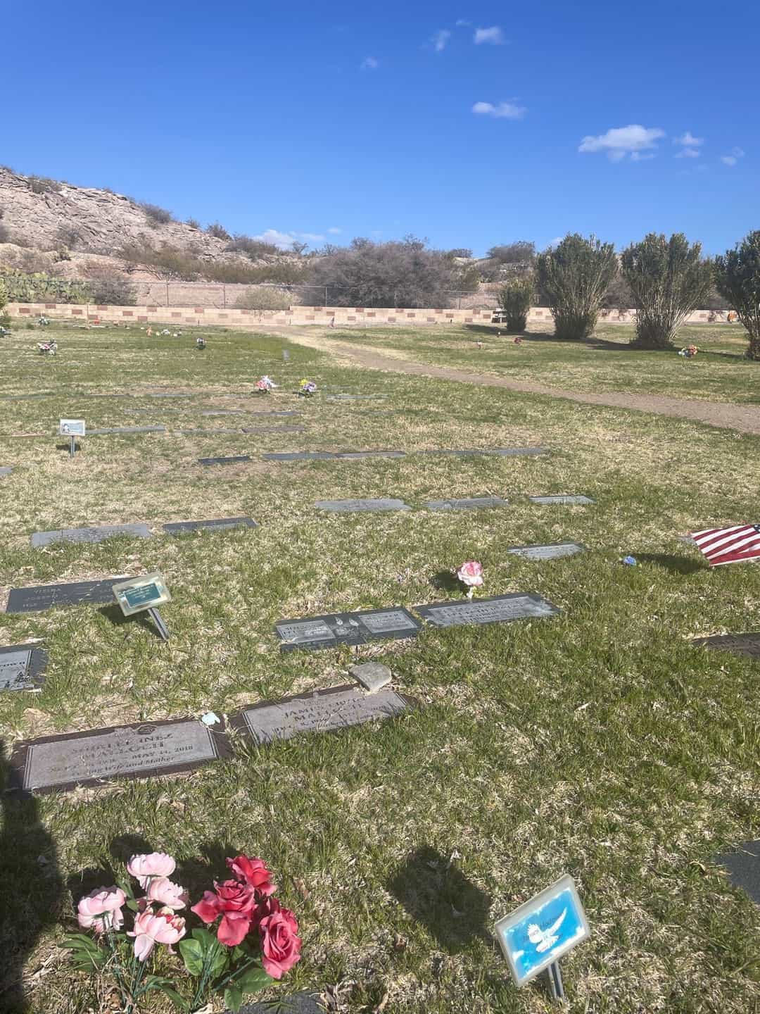 E. Maxine Lane Fletcher Cecil's grave. Photo 1