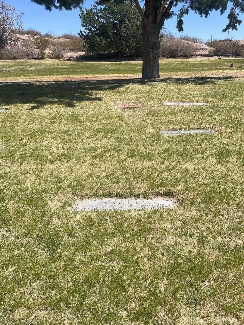 Honey Sagely's grave. Photo 1