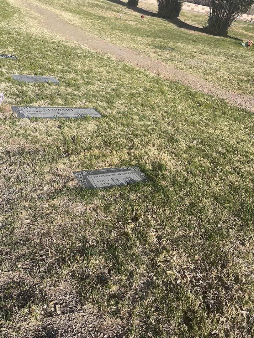 Theresa M. Nelson's grave. Photo 1
