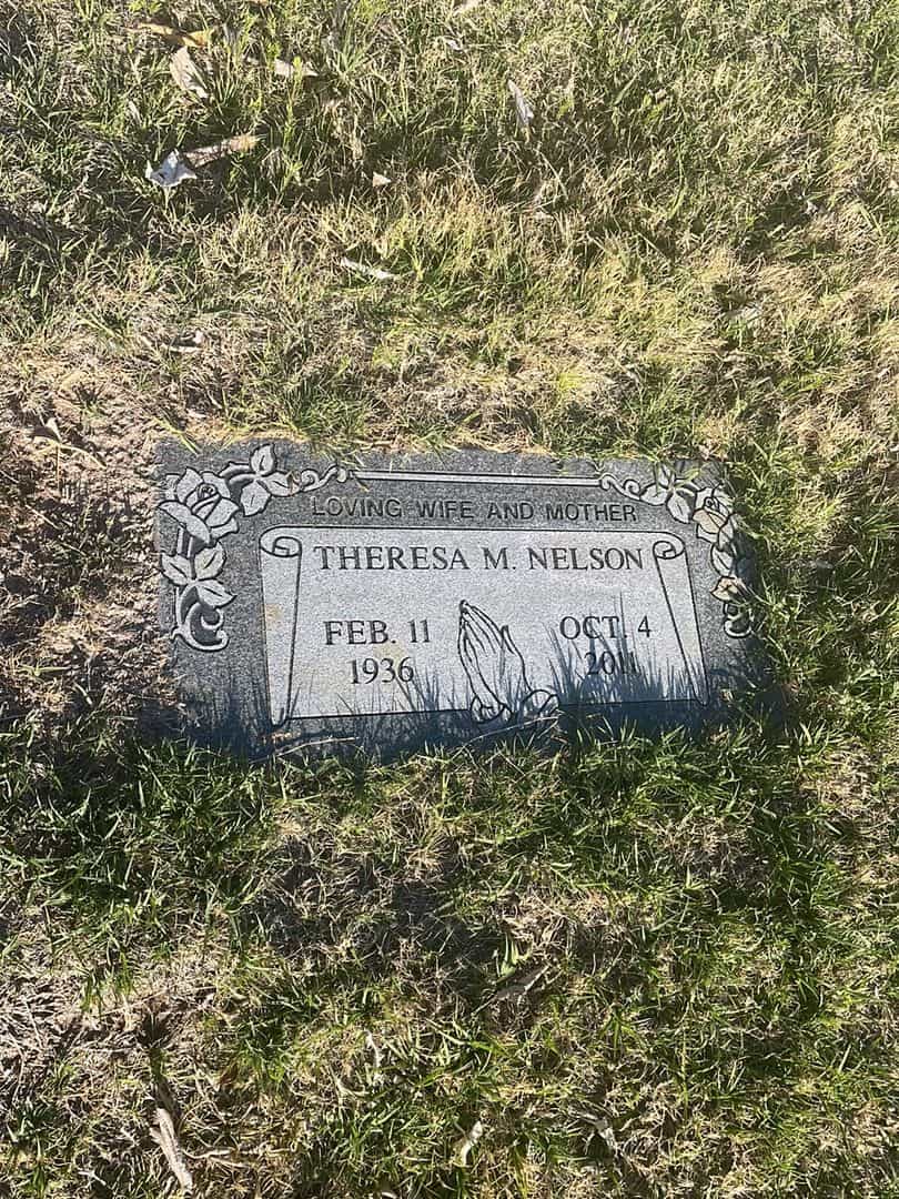 Theresa M. Nelson's grave. Photo 2