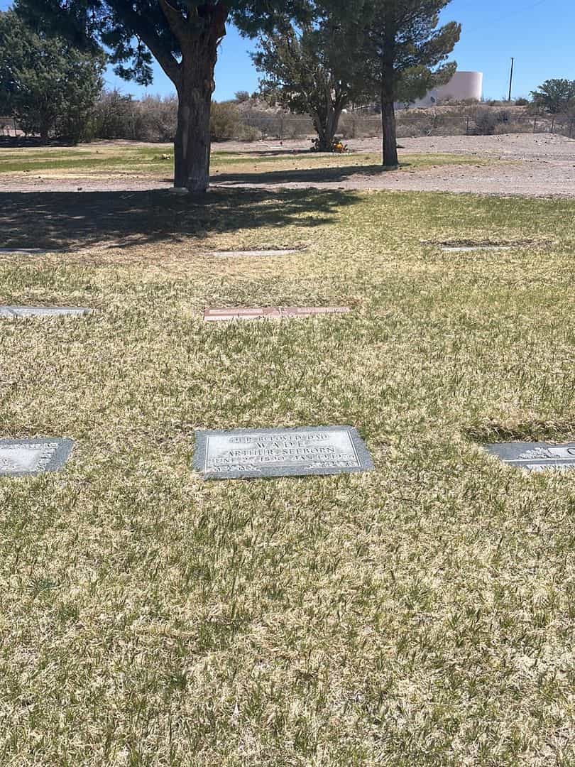Arthur Seeborn Wade's grave. Photo 1