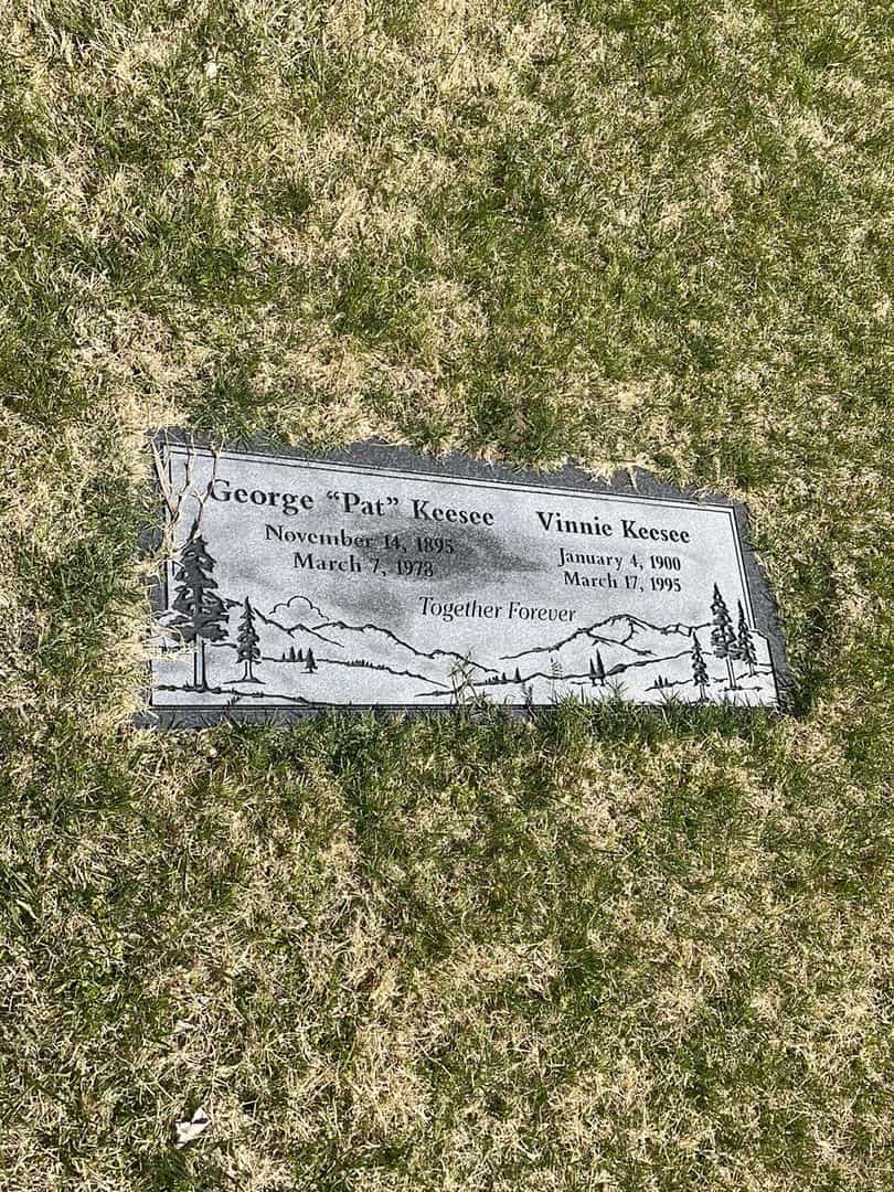 Vinnie Keesee's grave. Photo 2