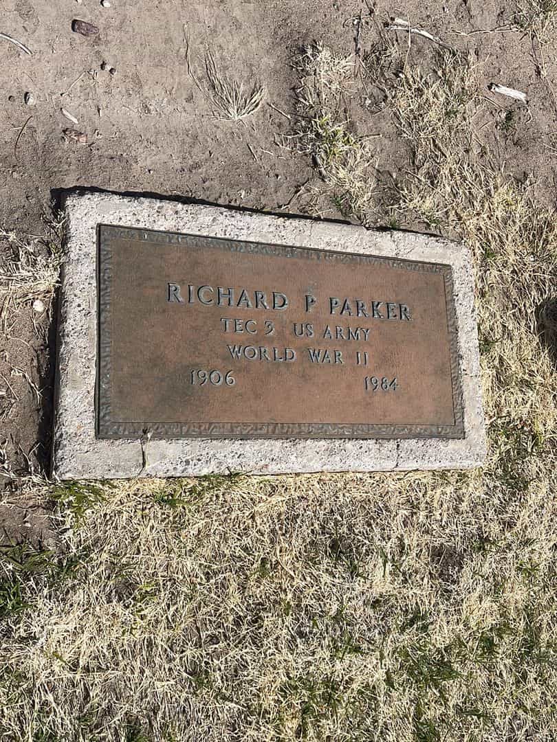 Richard P. Parker's grave. Photo 1