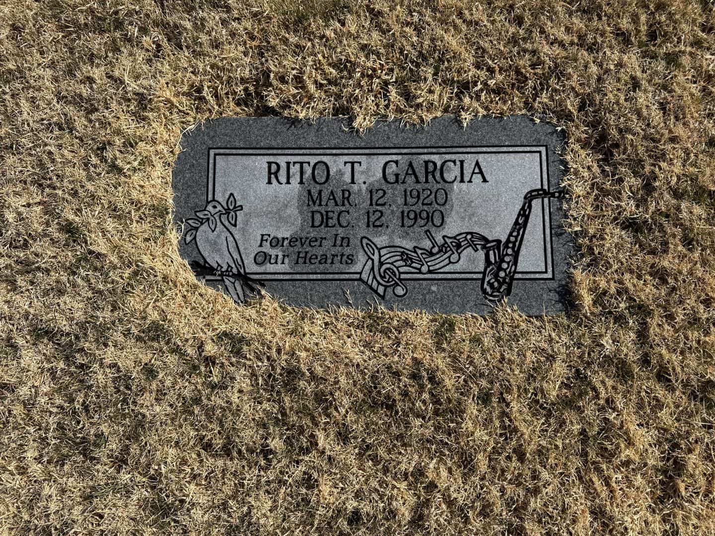 Rito T. Garcia's grave
