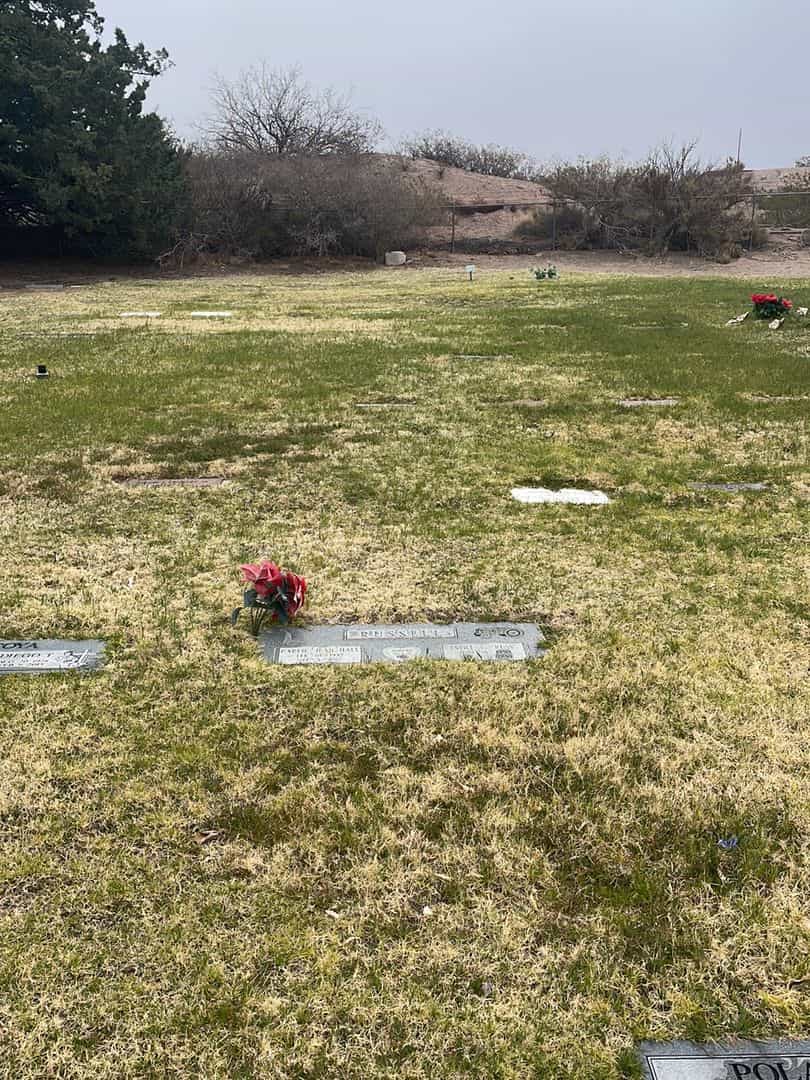 Carlie Jean Hall Russell's grave. Photo 2