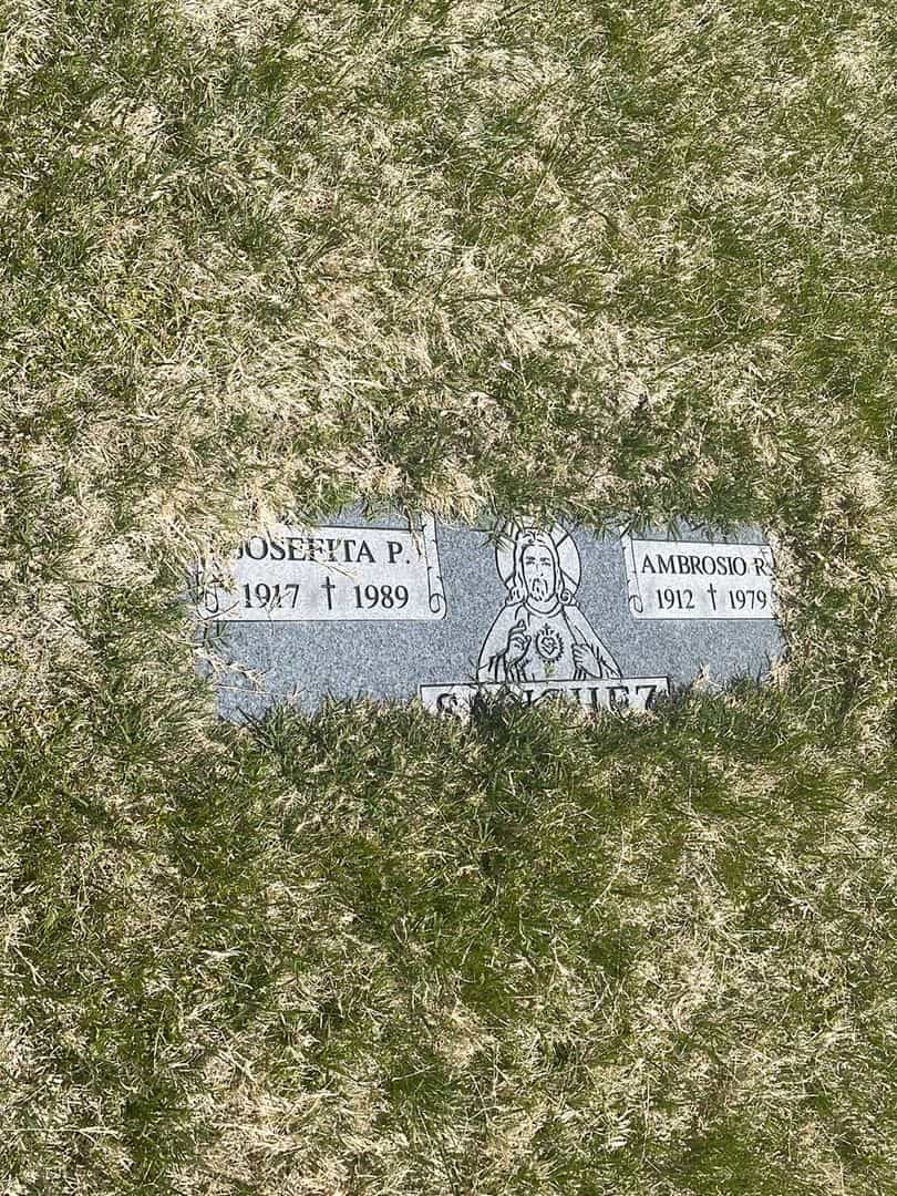 Ambrosio R. Sanchez's grave. Photo 2