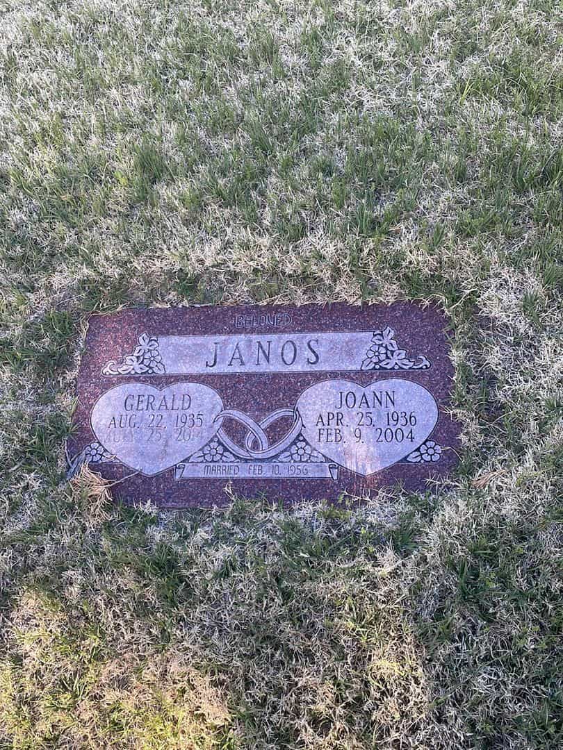 Gerald S. Janos's grave. Photo 2