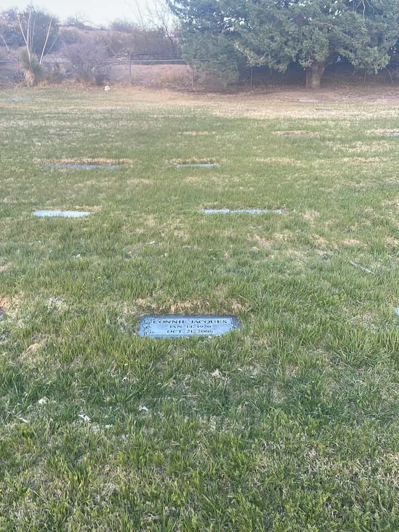 Connie P. Jacques's grave. Photo 2