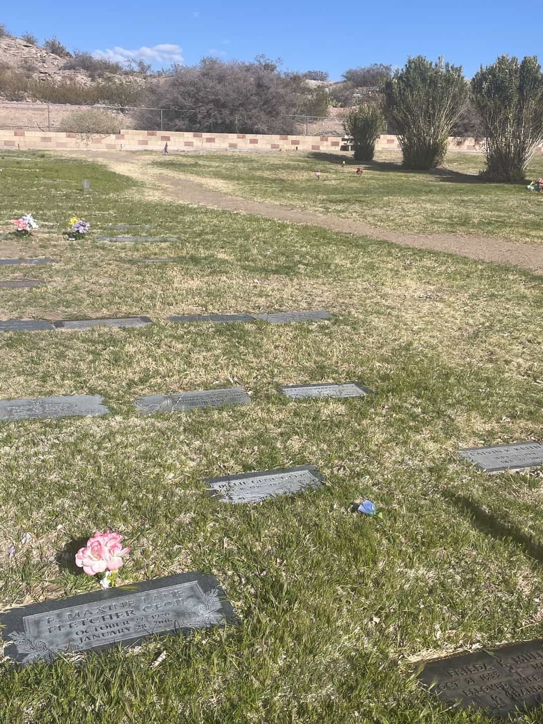 Billie Gene Isler's grave. Photo 1