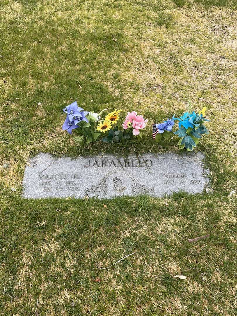Marcus H. Jaramillo's grave. Photo 1