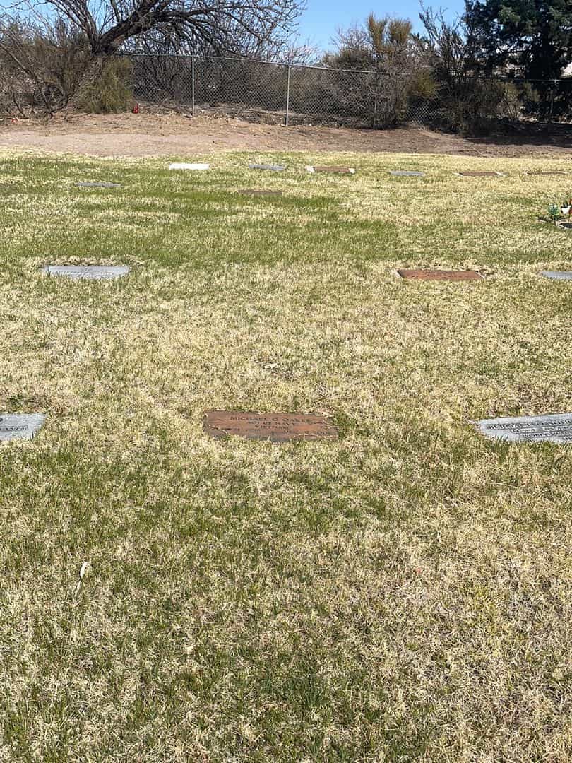 Michael G. Oakes's grave. Photo 2