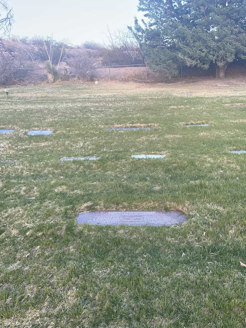 Daisy W. Davis's grave. Photo 2